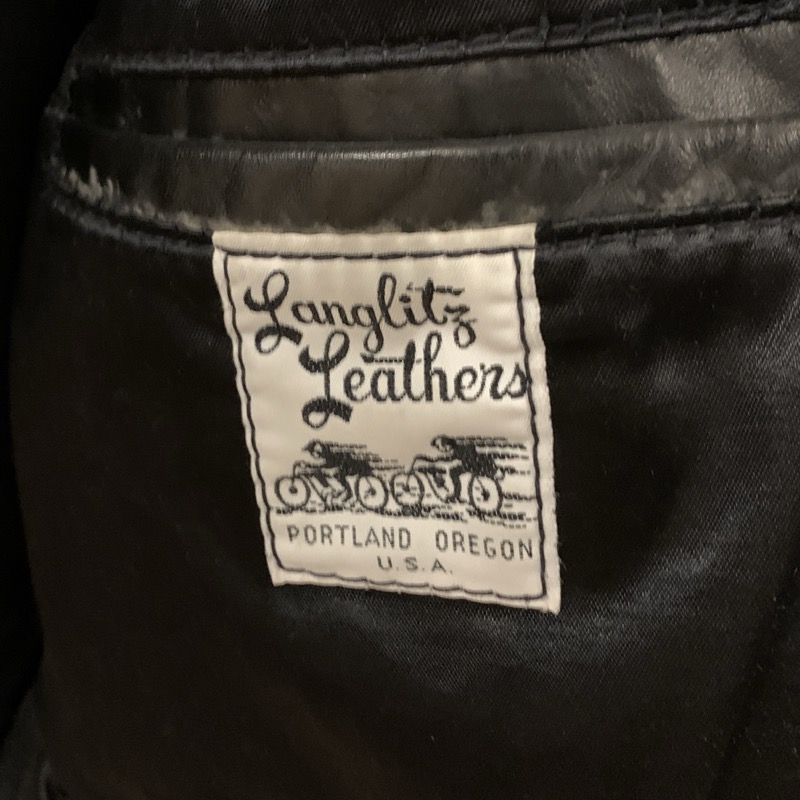 LANGLITZ LEATHERS（ラングリッツレザーズ） コロンビア ライダースジャケット 2006 オーダー品