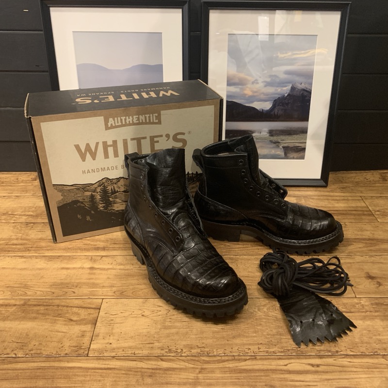 WHITE’S（ホワイツ） スモークジャンパー 350EX-V ブラックカイマン ウォーターバッファローを買取りしました！