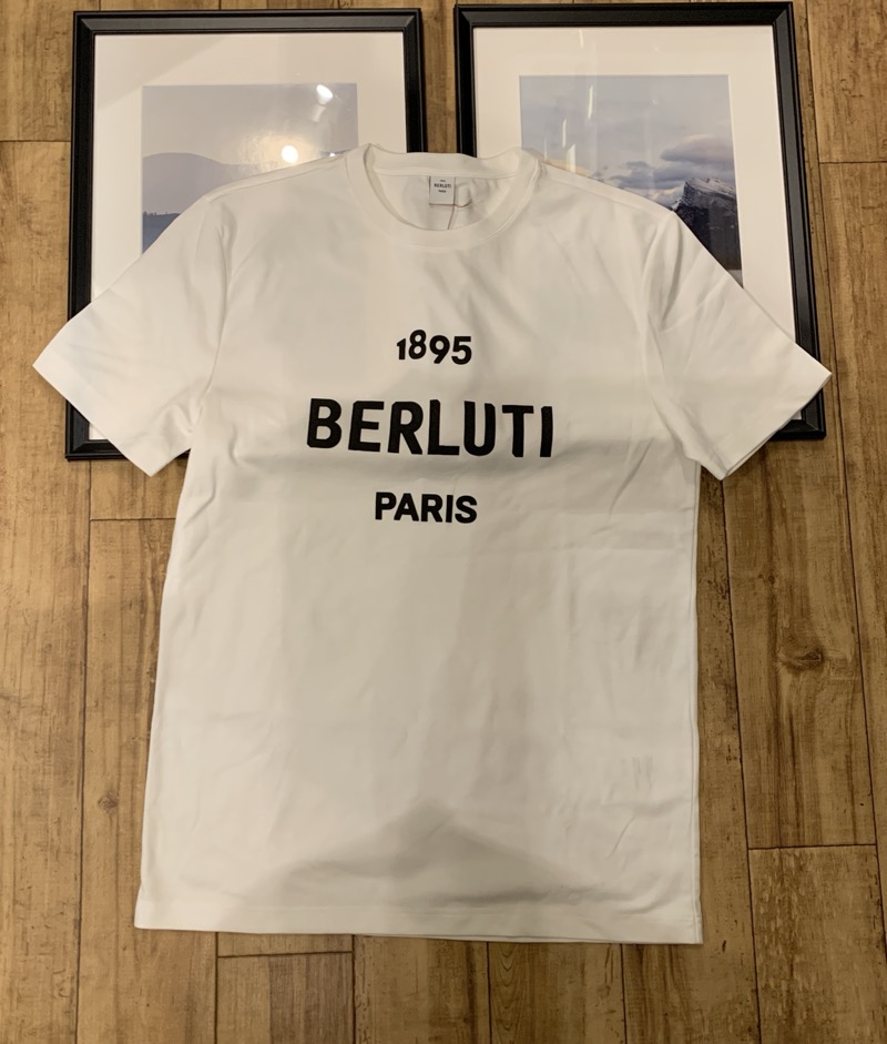 Berluti(ベルルッティ) ロゴ Tシャツ