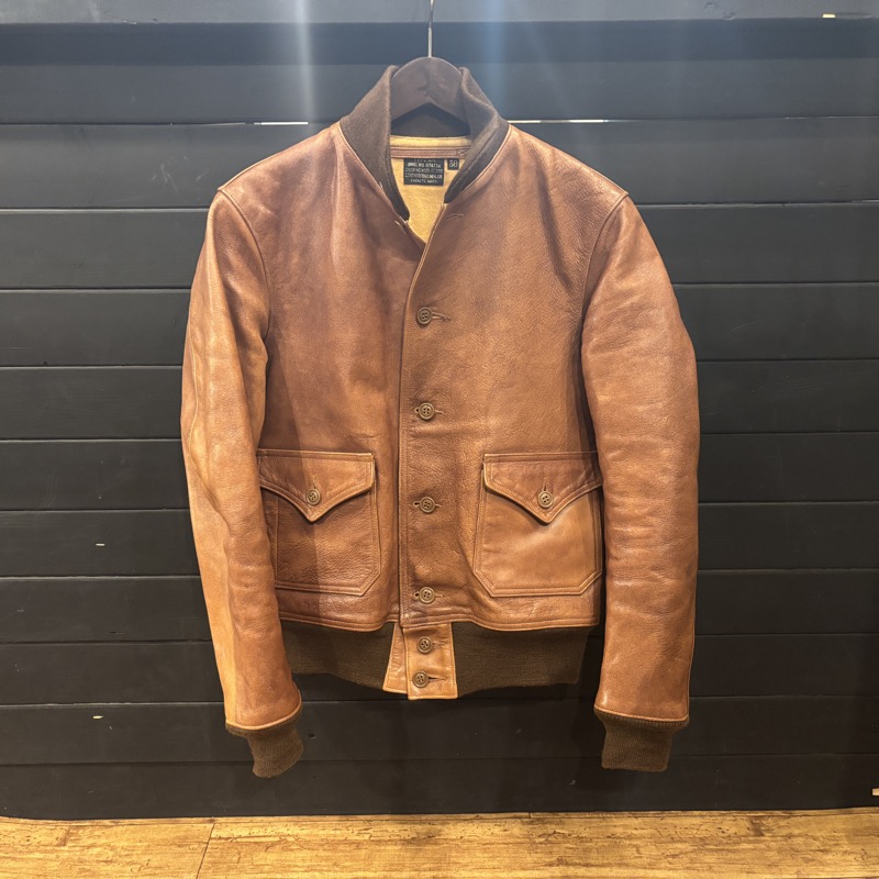 FREEWHEELERS(フリーホイーラーズ)のレザー フライトジャケット A-1を買取りしました！