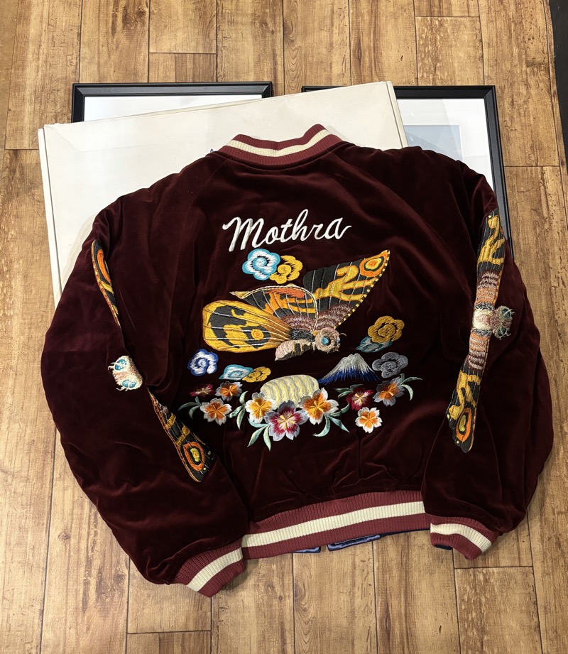 THE REAL McCOY'S(リアルマッコイズ) 冒険王 モスラ1961 スカジャン 旧リアルマッコイズ