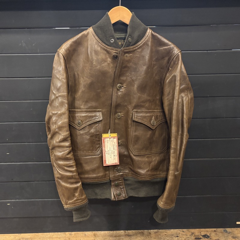 FREEWHEELERS(フリーホイーラーズ)のレザー フライトジャケット 37J1 #1831005を買取りしました！