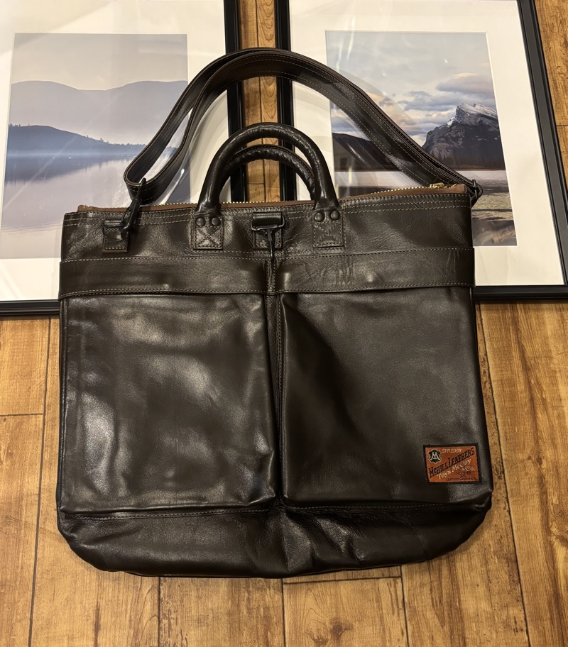 TOYS McCOY(トイズマッコイ)のホースハイド レザー ヘルメットバッグを買取りしました！