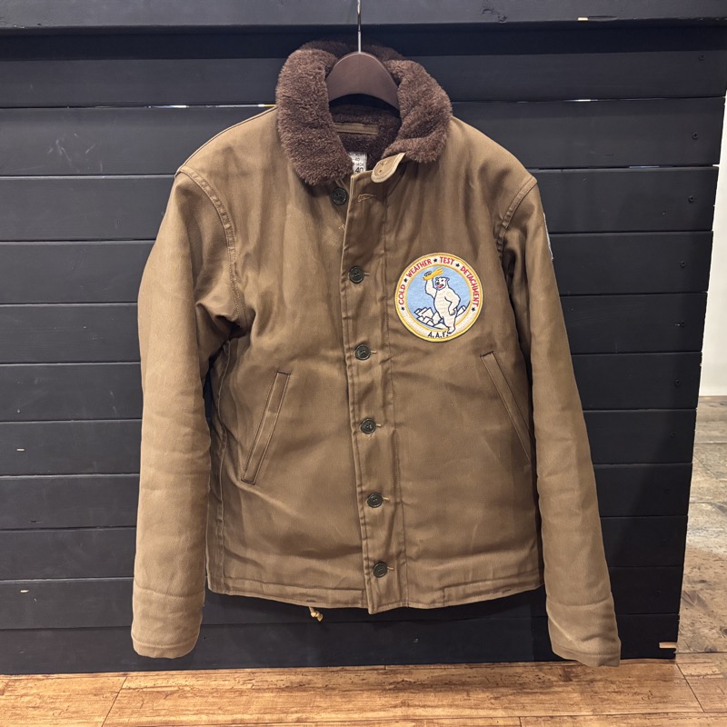 FREEWHEELERS(フリーホイーラーズ)のデッキジャケット N-1 U.S.ARMY CWTD LADD FIELD AIR BASEを買取りしました！