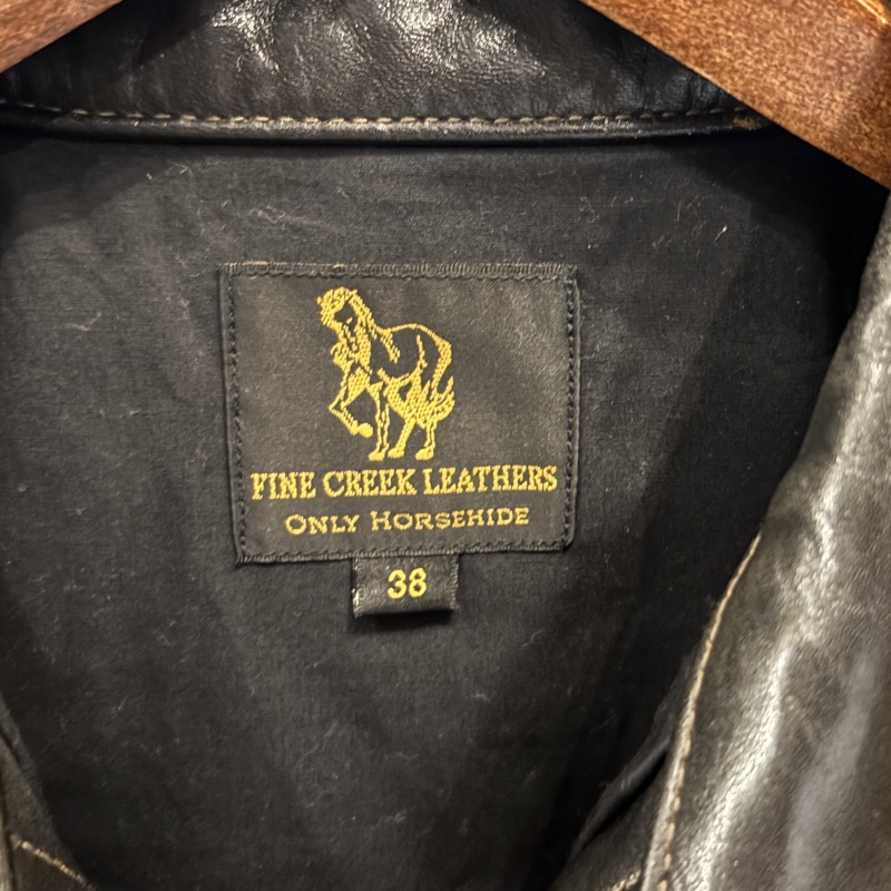 FINECREEK LEATHERS(ファインクリークレザーズ) Richmond リッチモンド ホースハイド レザージャケット