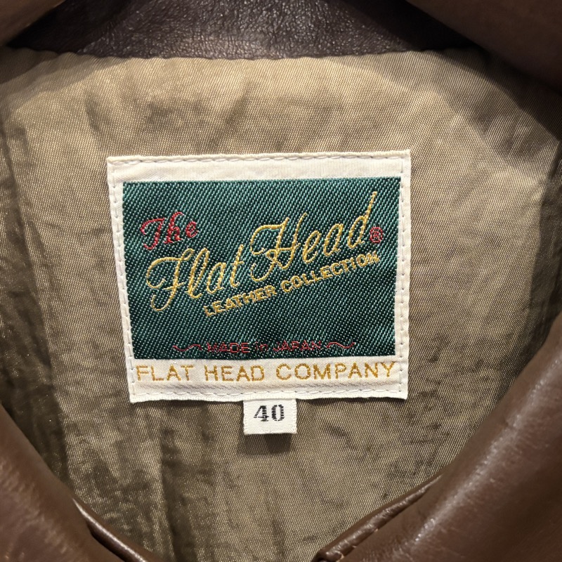 THE FLAT HEAD(フラットヘッド) ホースハイド レザージャケット