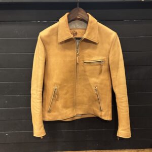 天神ワークスのシングル レザージャケット JS01TNを買取りしました！