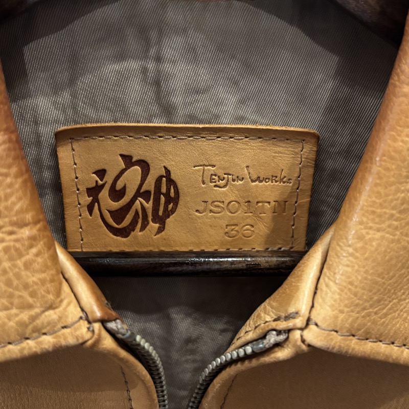 天神ワークス JS01TN シングル レザージャケット