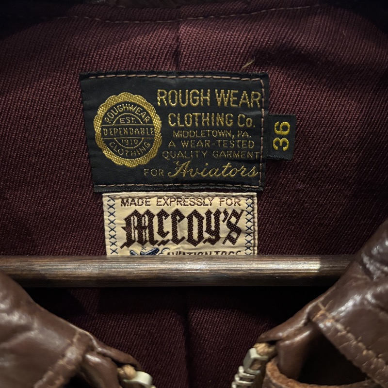 リアルマッコイズ ラフウェア 30s シングルジャケット ラフウェア