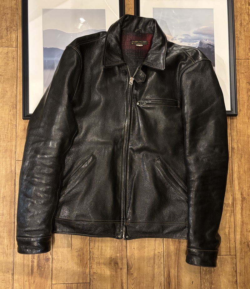 west ride ウエスト ライド ★ ゴートスキン レザー ジャケット 40 美品】westride【ゴートスキン レザージャケット】40 ブラウン