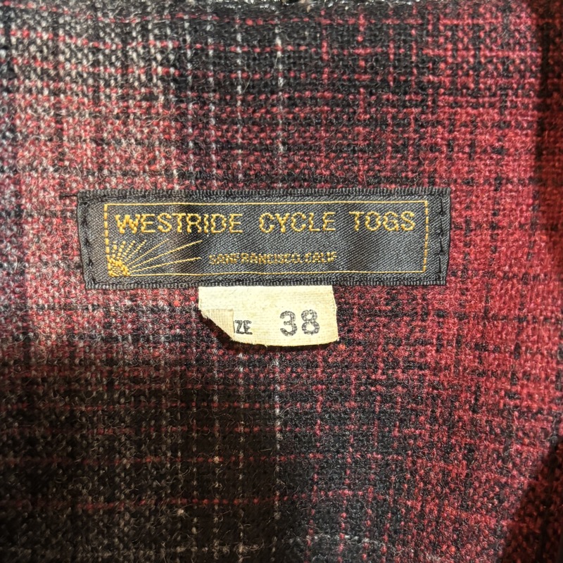 WESTRIDE(ウエストライド) ゴートスキン レザースポーツジャケット