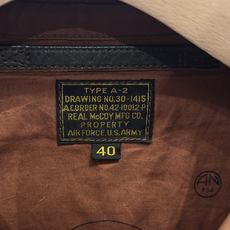 THE REAL McCOY'S(リアルマッコイズ) A-2 フライトジャケット マリリンモンロー 100着限定