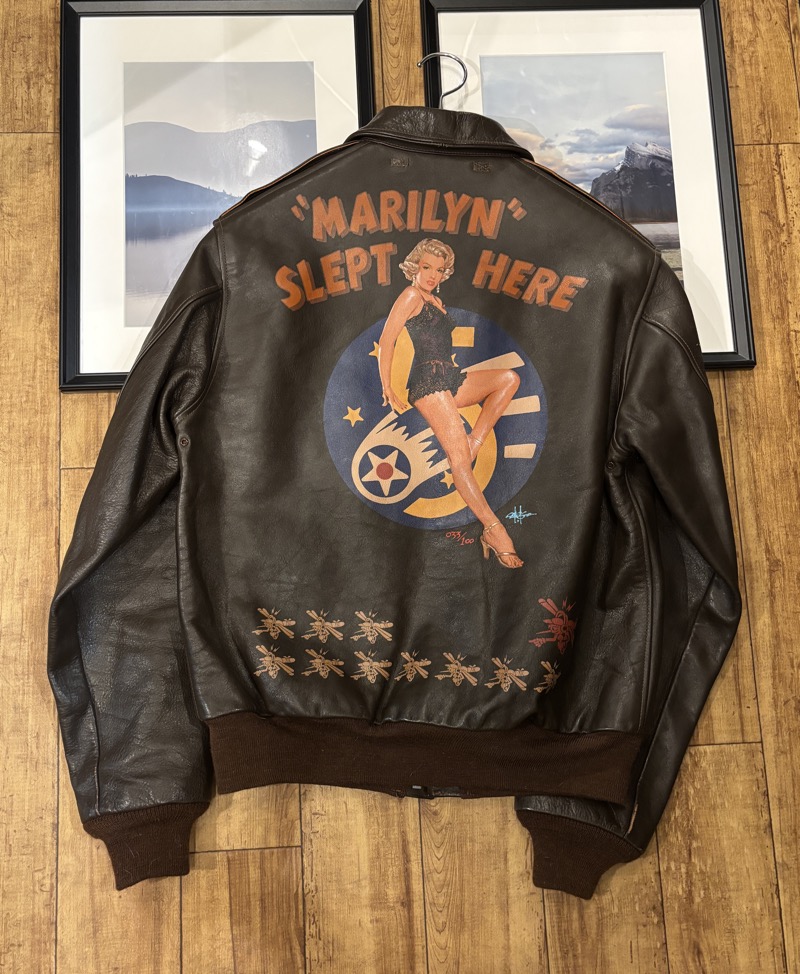 THE REAL McCOY'S(リアルマッコイズ) A-2 フライトジャケット マリリンモンロー 100着限定
