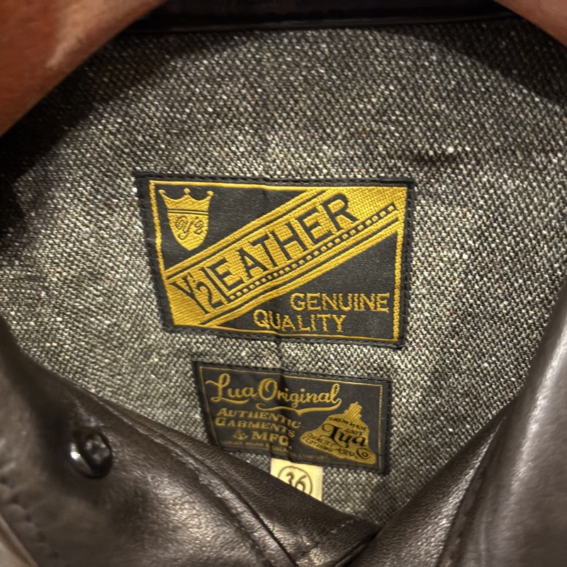 Y’2 LEATHER(ワイツーレザー) エコホースカーコート ルア別注 EC-76 SP