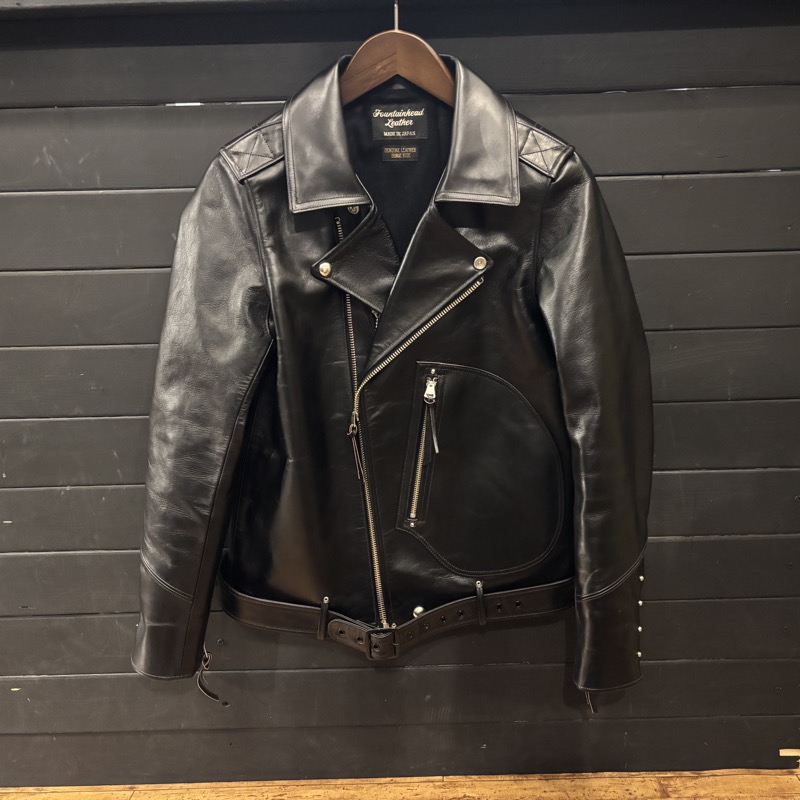 FOUNTAINHEAD LEATHER(ファウンテンヘッドレザー) Beta (ベータ) ライダースジャケットを買取りしました！