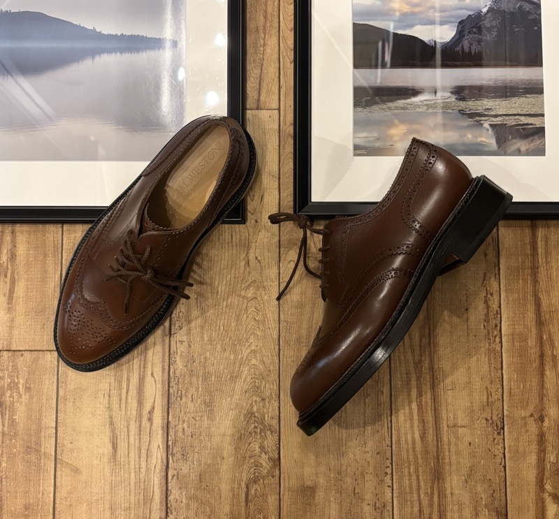 J.M. WESTON(ジェイエムウエストン) #590 トリプルソール ダービー ウィングチップシューズ