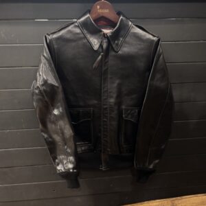 Y’2 LEATHER(ワイツーレザー)のアニリン ホースハイド TEA-CORE A-2 フライトジャケットを買取りしました！