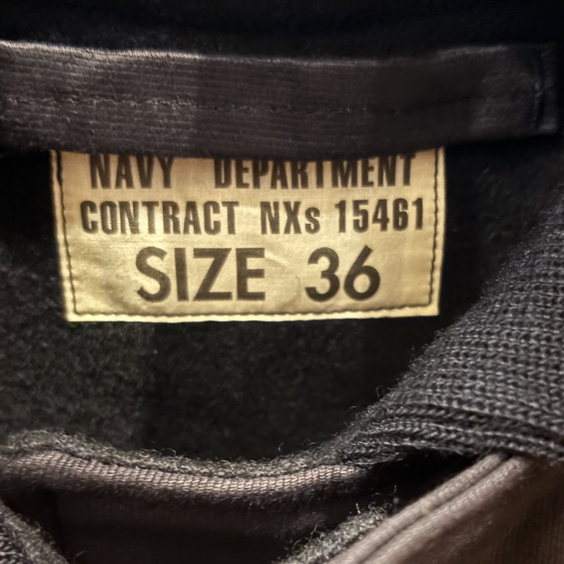 BUZZ RICKSON'S(バズリクソンズ) JACKET, DECK HOOK CONTRACT “NXs 15461” BR15585 デッキジャケット