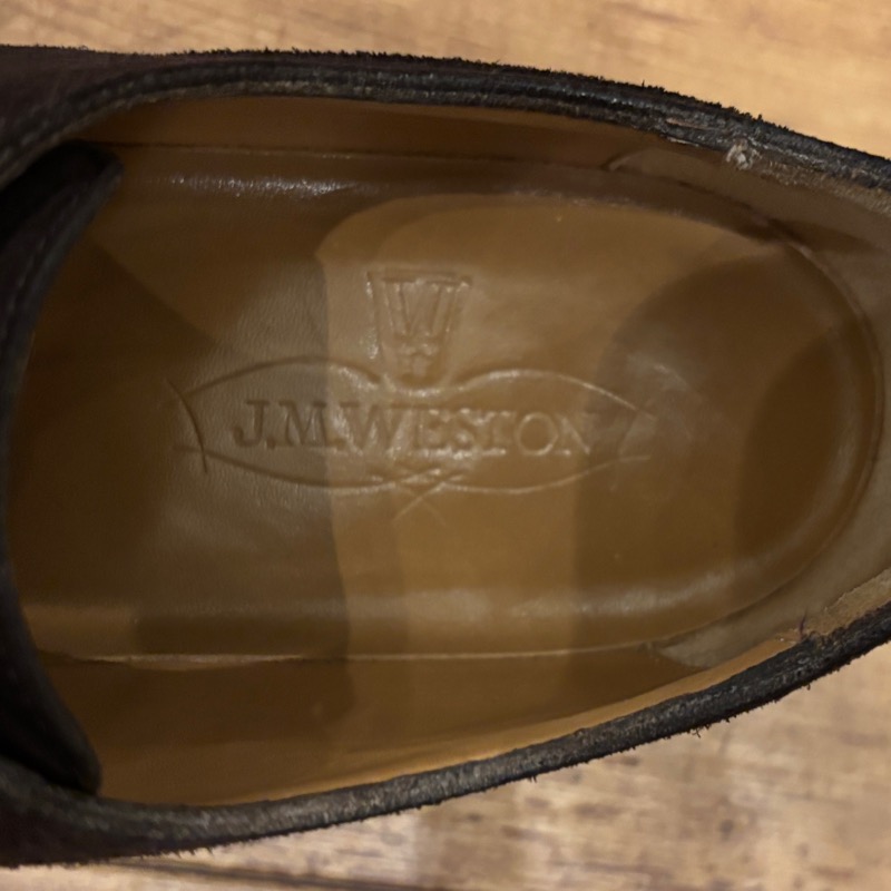 J.M. WESTON(ジェイエムウエストン) #924 ゴルフ ユージーン クレープ Uチップシューズ