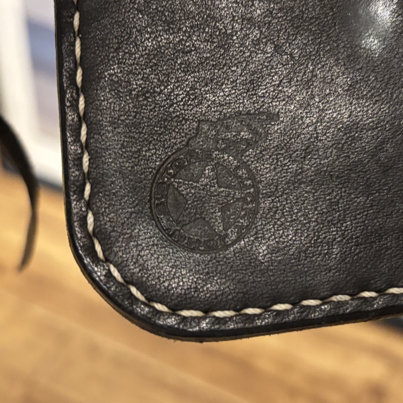 LUCKY JOHN(ラッキージョン) オールレザーウォレット アメリカバイソン