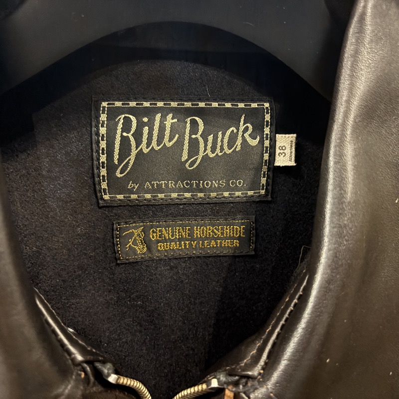 Attractions(アトラクションズ) BILTBUCK(ビルトバック) ホースハイド スタリオンジャケット