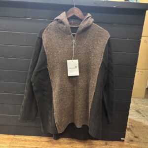 Yohji Yamamoto( ヨウジヤマモト)のGroundY fine merino wool cable switch unbalance hoodie ニットフーディ GL-K04-860を買取しました！