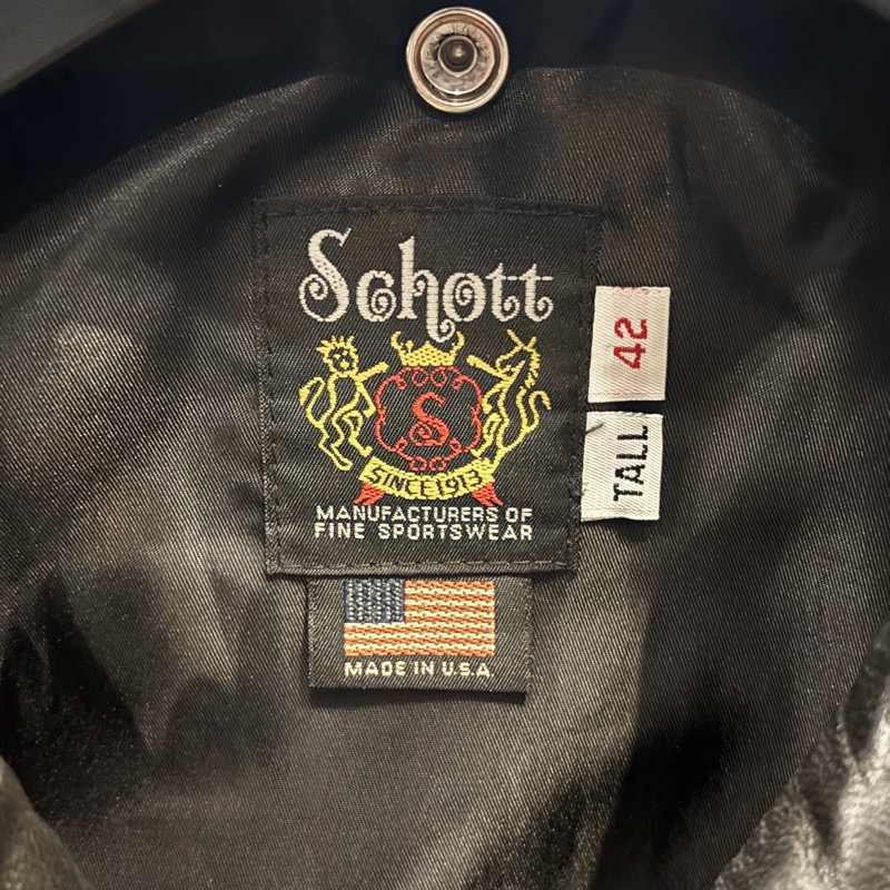 SCHOTT(ショット) 217US シープ ワンスター ダブルライダースジャケット