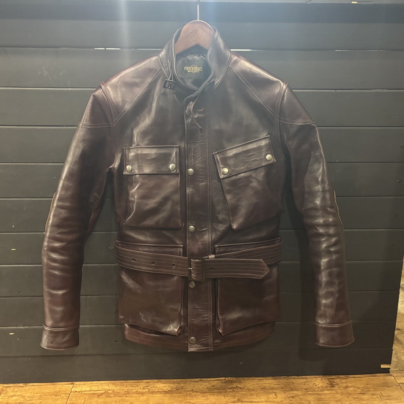 FINECREEK＆CO(ファインクリーク＆コー)のNumber7 モーターサイクルジャケット ホースハイドを買取りしました！