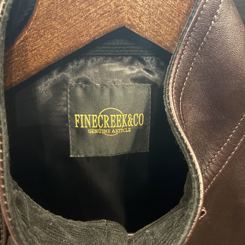 FINECREEK&CO(ファインクリーク&コー) Number7 モーターサイクルジャケット ホースハイド