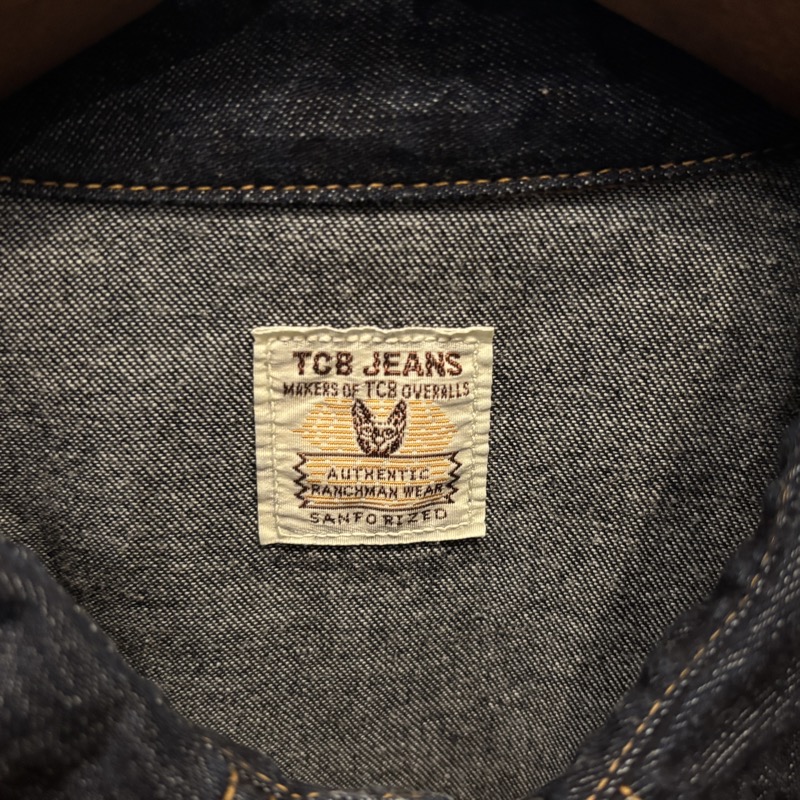 TCB JEANS(TCBジーンズ) ランチシャツ デニム ウエスタンシャツ