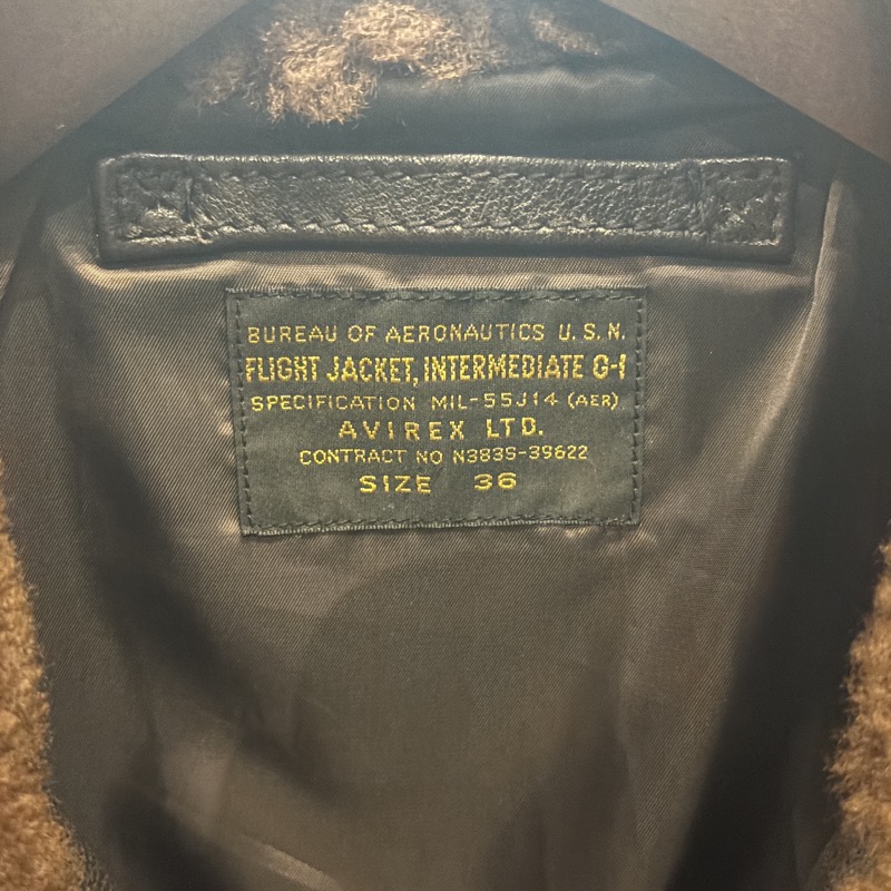 AVIREX(アヴィレックス) G-1 フライトジャケット トップガン