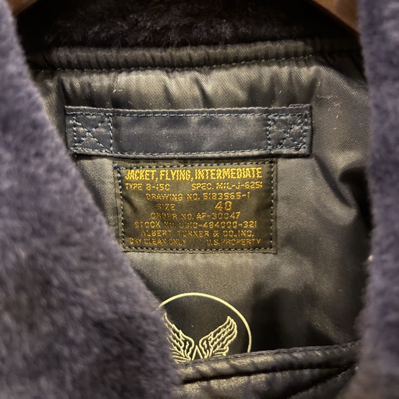 TOYS McCOY(トイズマッコイ) TMJ2234 B-15C ALBERT TURNER フライトジャケット