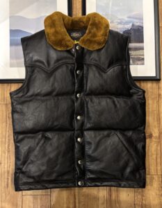 THE REAL McCOY’S(リアルマッコイズ) ムートンカラー ホースハイド レザーダウンベストの買取実績