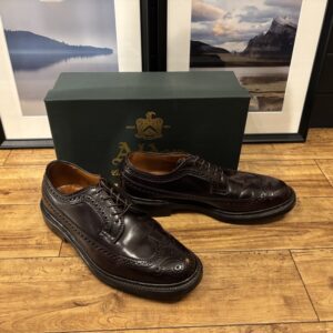 ALDEN(オールデン)の＃975 コードバン ロングウィングチップを買取りしました！