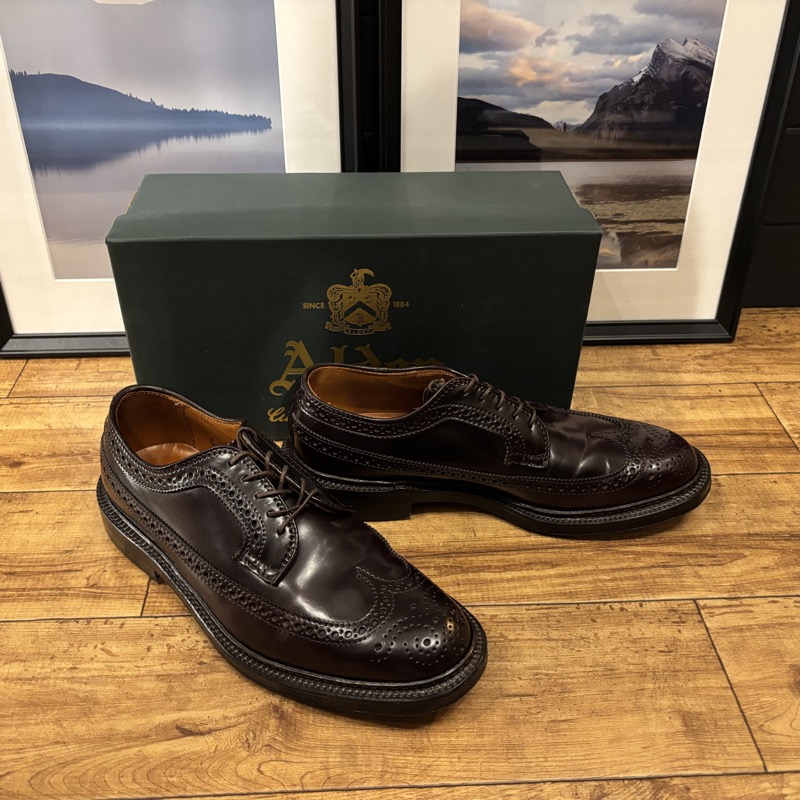 ALDEN(オールデン)の#975 コードバン ロングウィングチップを買取りしました!