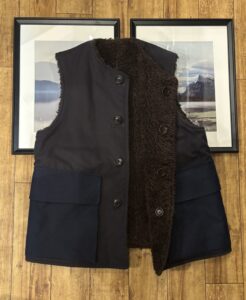 Nigel Cabourn(ナイジェルケーボン) リバーシブル ベスト コットン×アルパカウールの買取実績
