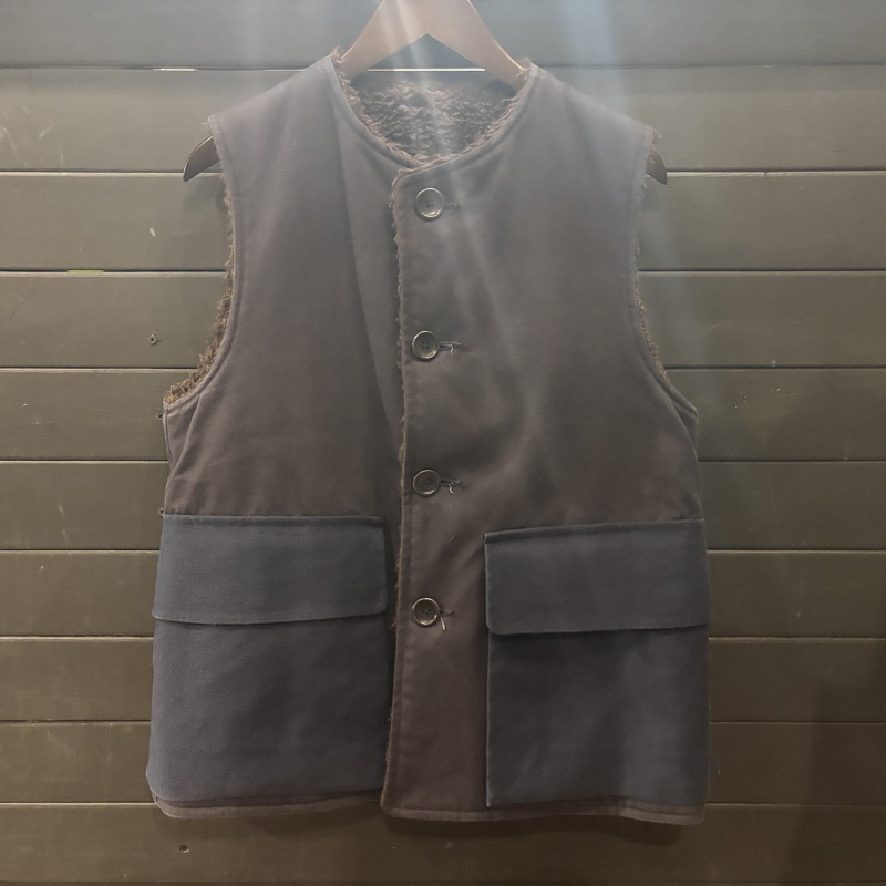 Nigel Cabourn(ナイジェルケーボン)のリバーシブル ベスト コットン×アルパカウールを買取りしました！