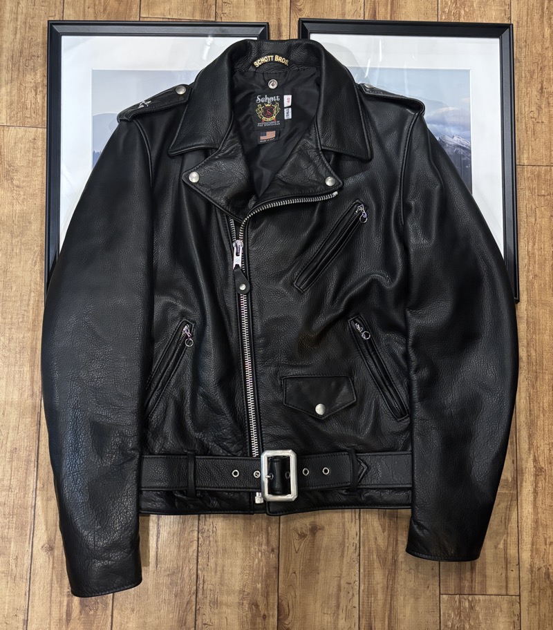 SCHOTT(ショット) 516UST ニューネイキッド レザー ワンスター ダブルライダースジャケット