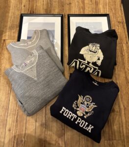 WAREHOUSE(ウエアハウス)のスウェット フロッキープリント フリーダムスリーブ 両Vなど大量に買取りしました！