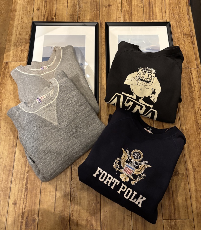 WAREHOUSE(ウエアハウス)のスウェット フロッキープリント フリーダムスリーブ 両Vなど大量に買取りしました！