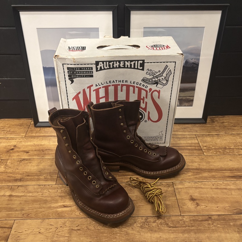 WHITE’S(ホワイツ)のスモークジャンパー ブーツ バーガンディを買取りしました!