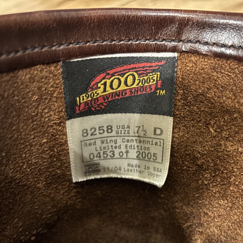 REDWING(レッドウィング) #8258 100周年 エンジニアブーツ