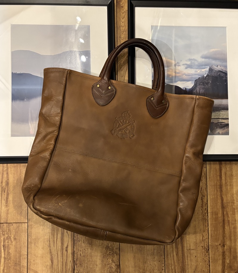 HINSON(ヒンソン) アイスキャリアー レザー トートバッグ