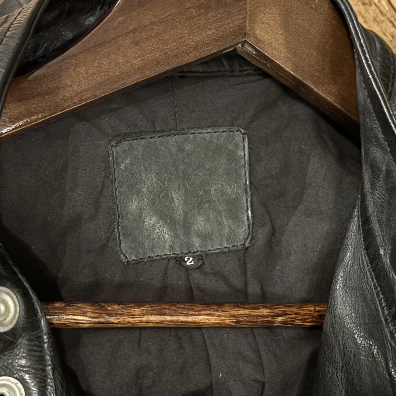 ISAMUKATAYAMA BACKLASH(イサムカタヤマ バックラッシュ) フレンチショルダー 1842-01 セミダブルライダース ジャケット