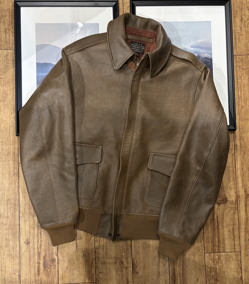 WAREHOUSE(ウエアハウス) A-2 フライトジャケット Lot 2232 WERBER LEATHER COAT CO.