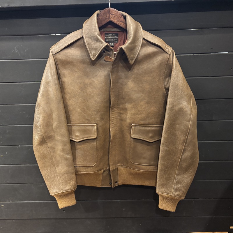 WAREHOUSE(ウエアハウス)のA-2 フライトジャケット Lot 2232 WERBER LEATHER COAT CO.を買取りしました！