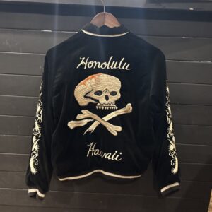 TAILOR TOYO(テーラー東洋)のスペシャルエディション TT15197 Mid 1950s Style Velveteen×Acetate Souvenir Jacket KOSHO & CO. Special Edition SKULL×WHITE EAGLE 港商 スカジャンを買取りしました!