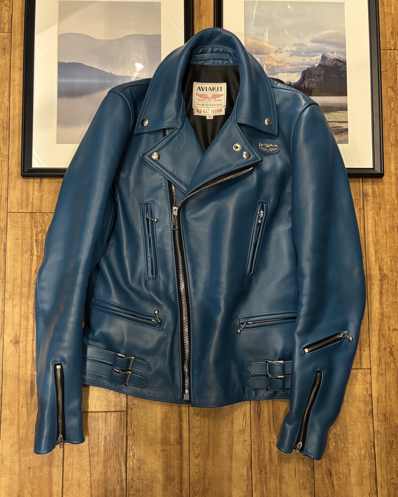 Lewis Leathers(ルイスレザー)ライトニング タイトフィット ホースハイド ダブルライダースジャケット