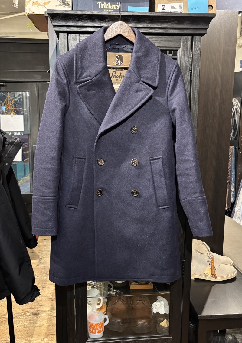 本日限定値下げ新品未使用SEALUP【シーラップ】ピーコート シーラップ Sealup ／ ウールメルトンロングピーコート「GENOVA