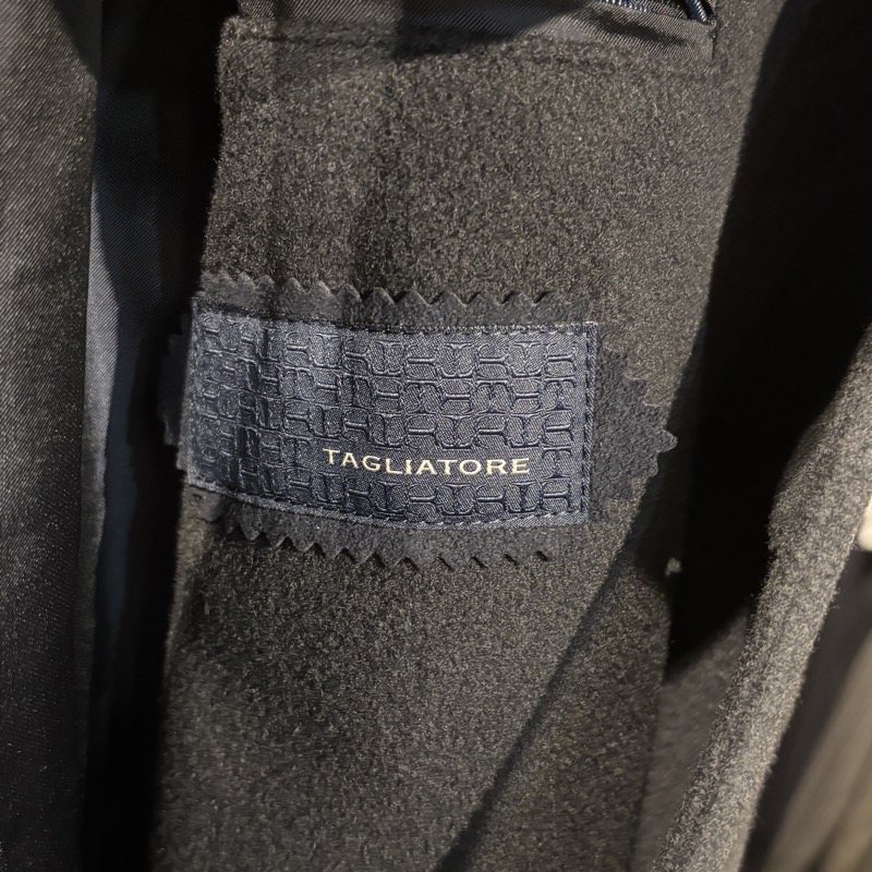 TAGLIATORE(タリアトーレ) カシミヤ100％ バルカラーベルテッドコート LARS